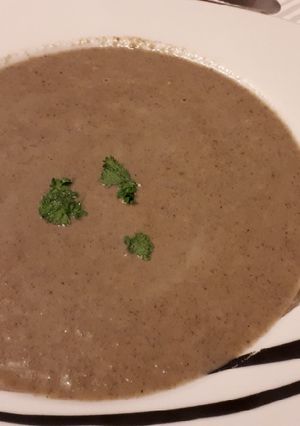 Une photo de Velouté de champignons