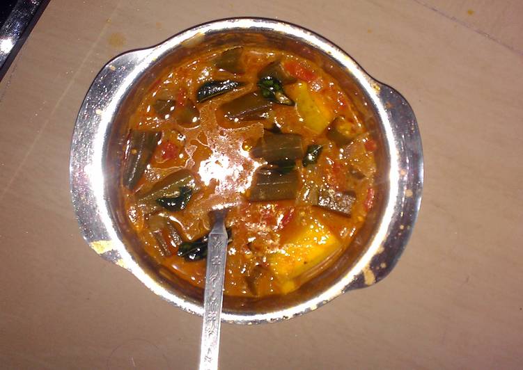 Easiest Way to Prepare Quick spicy vegetable curry