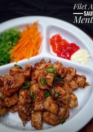 Foto resep Filet Ayam Saus Mentega (Versi Instan)