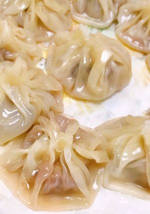 Una foto de Xiaolongbao casero