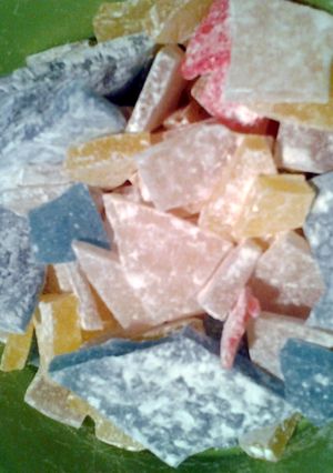 A picture of Hard candy.