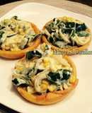 Sopes de rajas con elote 🌽🌽