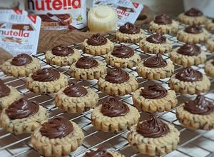 Foto resep 449. Nutella Tart Cookies