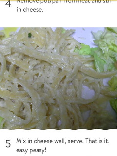 A picture of Easy One Pot Fettuccine Alfredo.