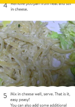 A picture of Easy One Pot Fettuccine Alfredo.