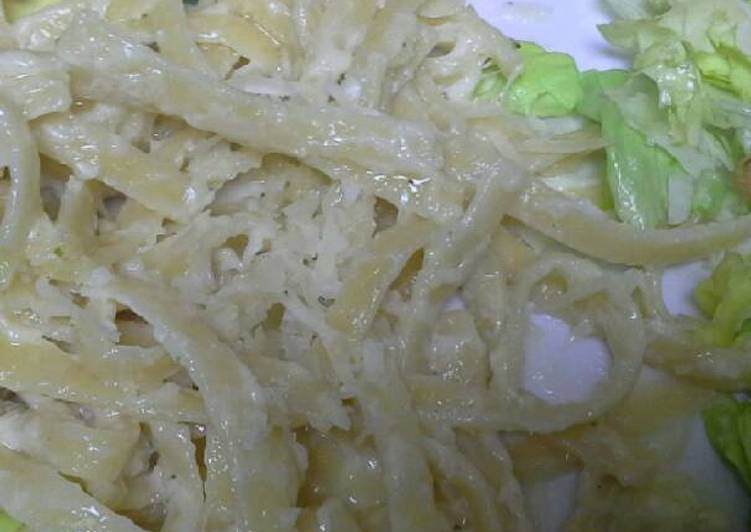 Recipe of Favorite Easy One Pot Fettuccine Alfredo