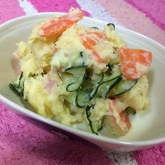 Easy in the Microwave! Super-Quick Potato Salad A picture of Easy in the Microwave! Super-Quick Potato Salad.