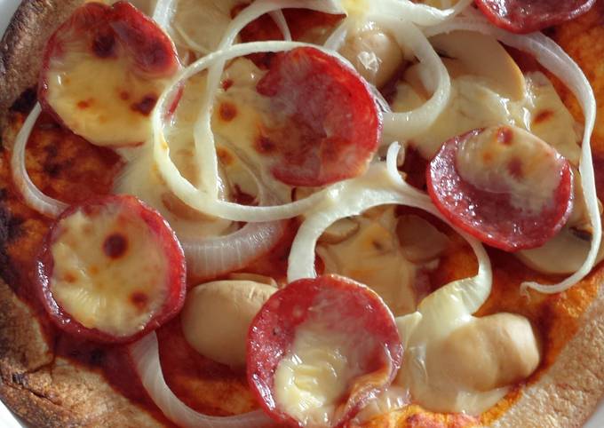 Recipe of Speedy Tortilla Pizza