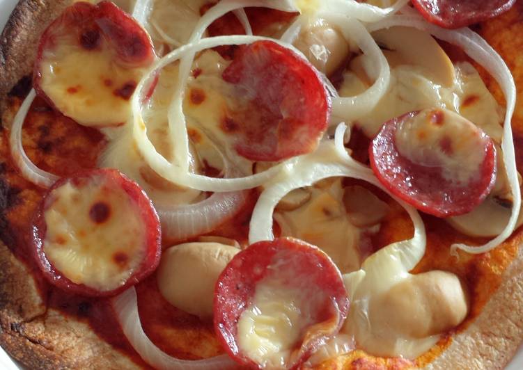Recipe of Super Quick Homemade Tortilla Pizza