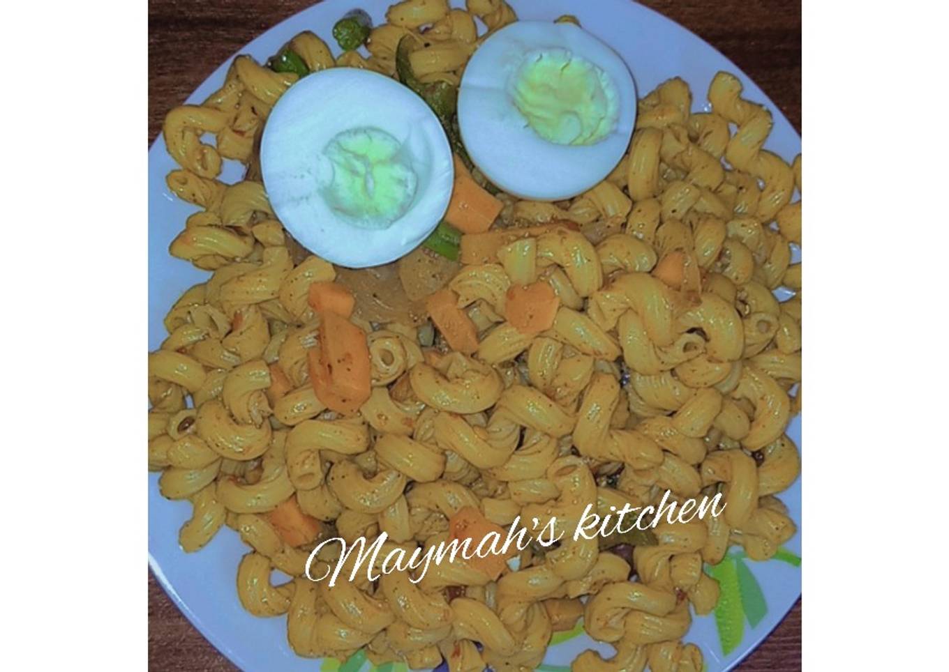 Macroni stir fry