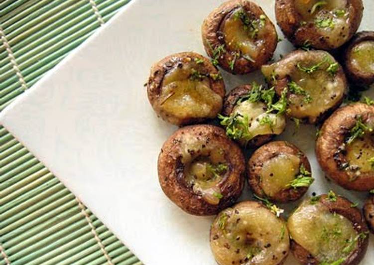 Get Healthy with Baked Mushrooms With Sweet Chilli Soy Sauce
