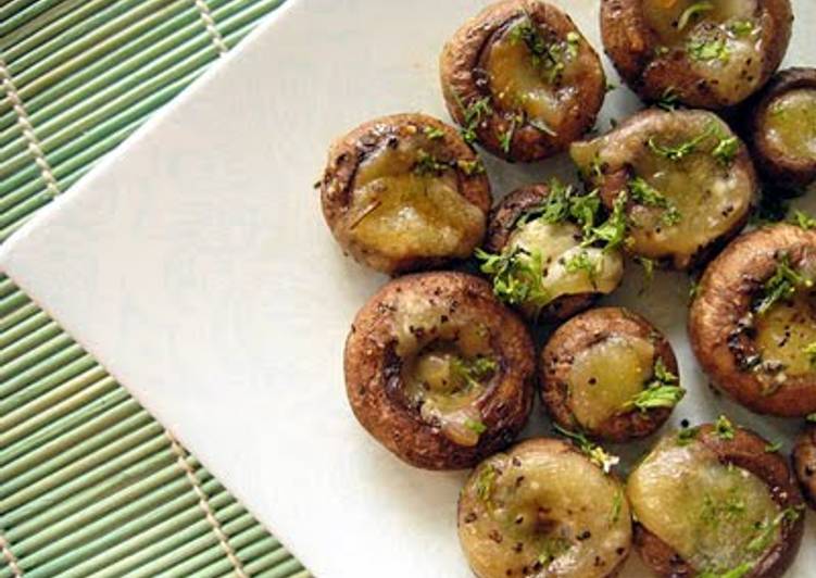 Simple Way to Make Award-winning Baked Mushrooms With Sweet Chilli Soy Sauce