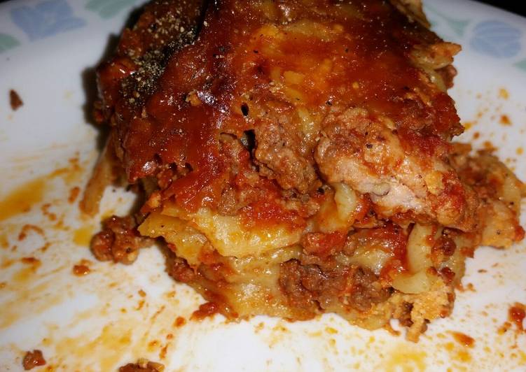 Easiest Way to Lasagna, in a Crockpot