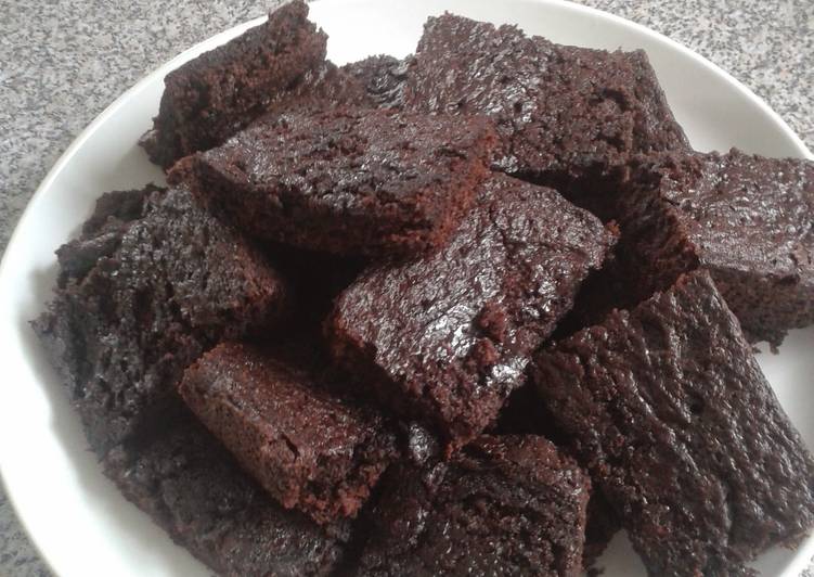 Recipe of Super Quick Homemade Devils choc slice