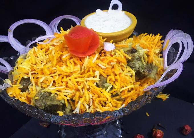 Beef biryani