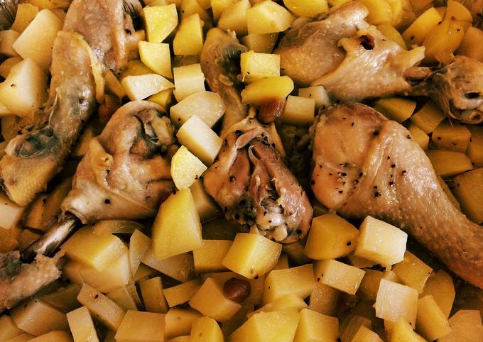 How to Prepare Speedy L&#39;s Easy Drumsticks &amp; Potatoes in the Oven