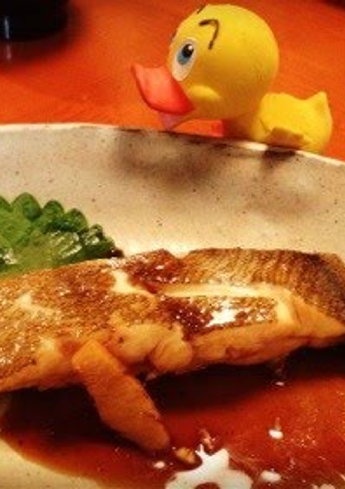A picture of Easy Soy Sauce Flavored Flounder in a Frying Pan.
