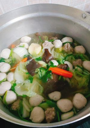 รูปของ ต้มจืดเครื่องแน่น😋