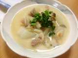 daikon leaf stew