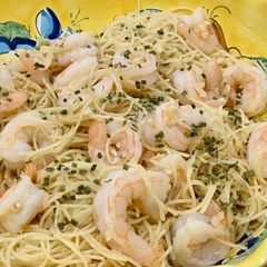 A picture of Shrimp scampi (alcohol free).