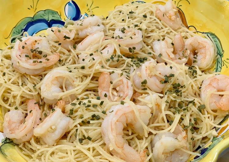 Recipe of Ultimate Shrimp scampi (alcohol free)