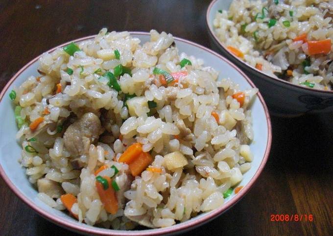 Recipe of Thomas Keller Okinawan-Style Mixed Rice "Kufua Juushii"