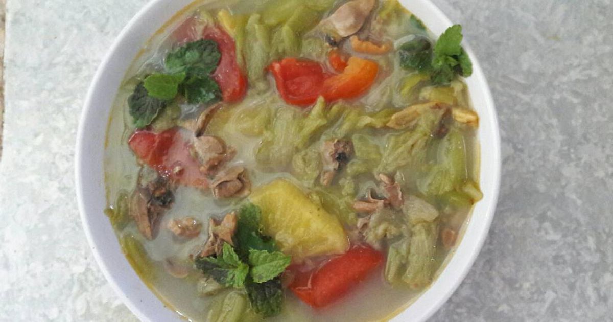 Cách Làm Món Canh Riêu Trai Nấu Dọc Mùng của Shushi - Cookpad