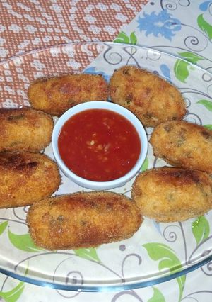 A picture of Vegetable Potato Roll.
