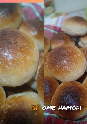 صورة لوصفة خبز هنبرڨر🍔
