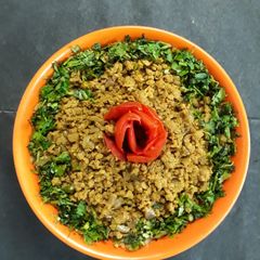 A picture of Soyabean Sabzi.