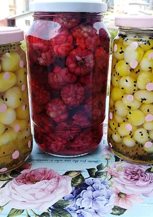 عکسی از دستور ترشی پیاز محلی و گلسیر