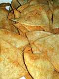 Homemade Nacho Tortilla Chips