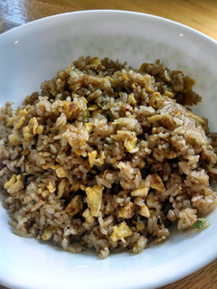 A picture of Kat's Mindblowing Fried Rice.
