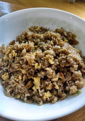 A picture of Kat's Mindblowing Fried Rice.