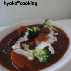 A picture of Restaurant-style Beef Stew in a Pressure Cooker.