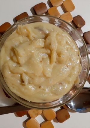 A picture of Fried gram halwa.