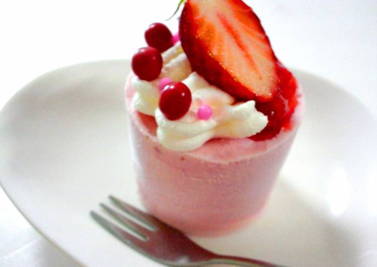 Recipe: Perfect Strawberry Mousse Cake