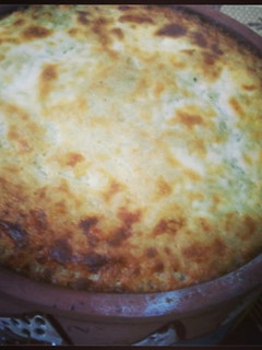 A picture of Milky rice with Meat - Egyptian way.