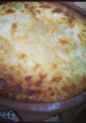 A picture of Milky rice with Meat - Egyptian way.
