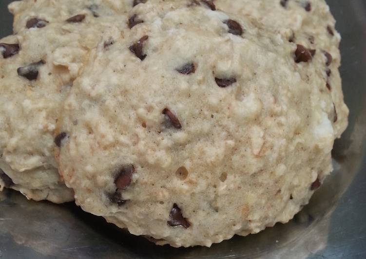 How to Prepare Speedy Oatmeal/ chocolate chips cookies