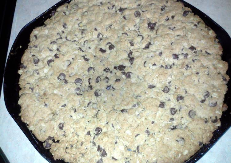 Recipe of Perfect giant choc chip cookie