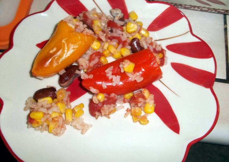 Easiest Way to Cook Delicious Kid Approved Stuffed Peppers