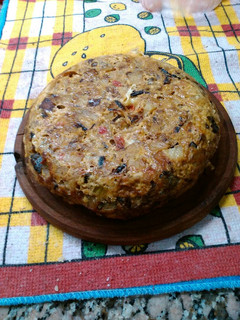 Una foto de Tortilla de papas al horno con algo de Oriente