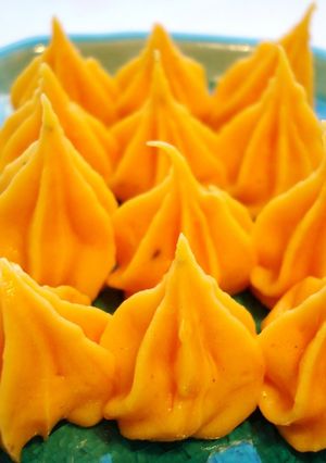 A picture of Ultra-Simple & Ultra-Low-Cal Sweet Potato Cream.
