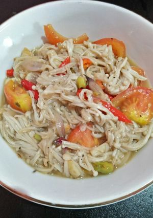 Foto resep Jamur Enoki Lada Hitam