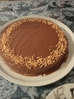 Una foto de Tarta de huesito