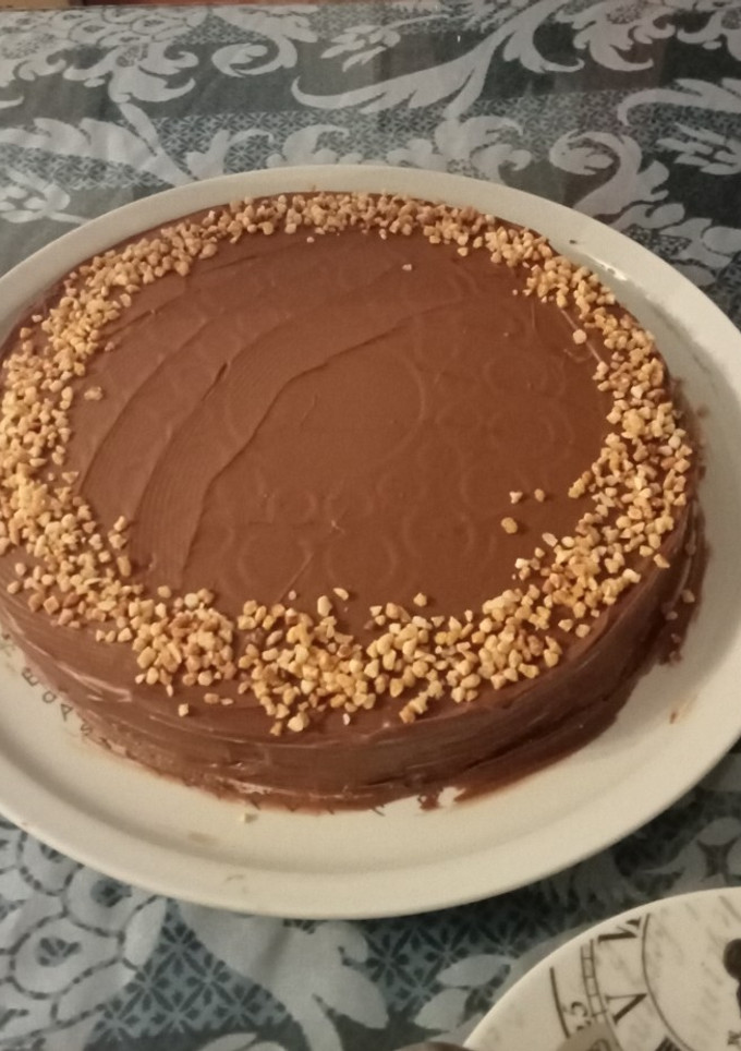 Una foto de Tarta de huesito