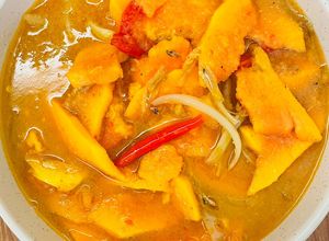 Gambar Sayur betik muda masak tumis style orang kampung