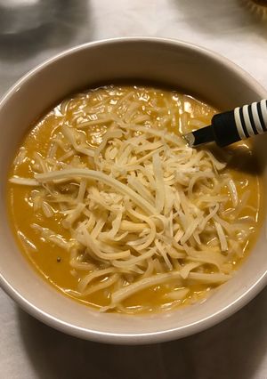 Una foto de Sopa de calabaza