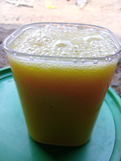 A picture of Jack fruit juice.